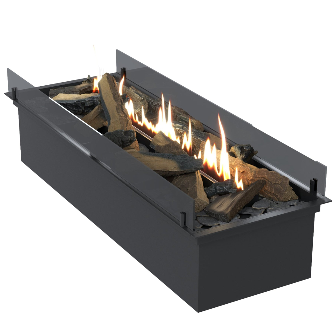 Bioethanol SmartFire Fernbedienung und Deko - PRIME A6
