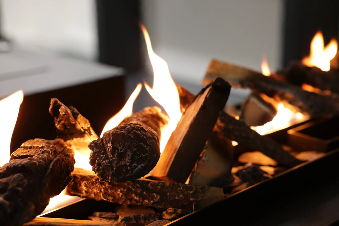 Bioethanol SmartFire Fernbedienung - PRIME A6 80cm mit Deko