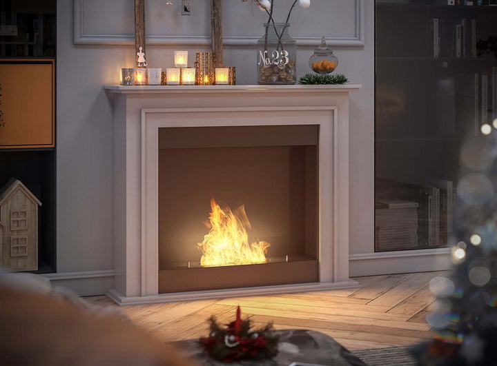 Bioethanol Standkamin Standofen Ethanol Portal InFire SimpleFire Wohnzimmer Wohnwand Modern Luxus 