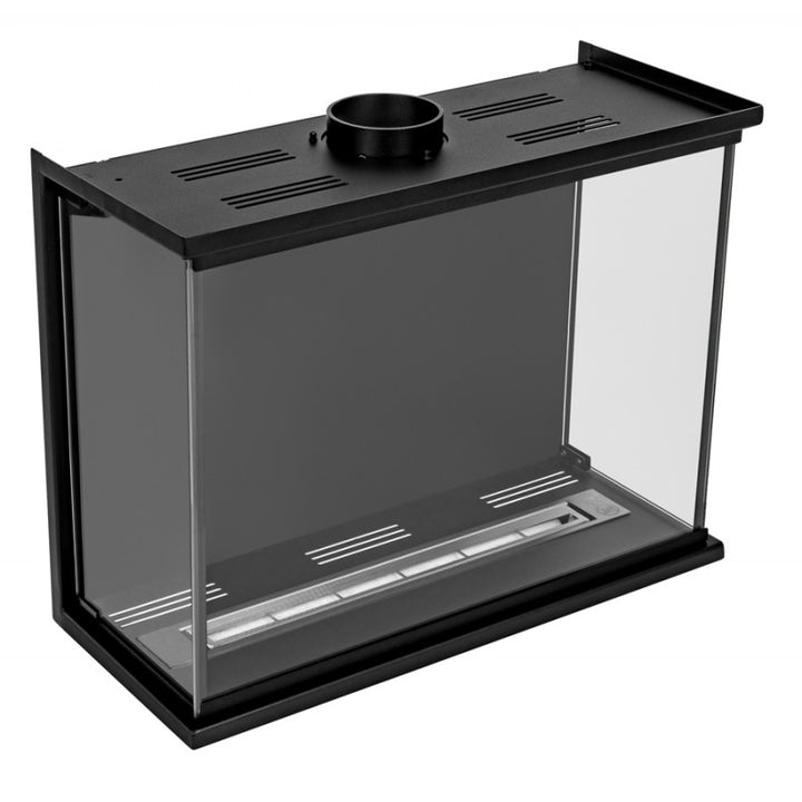 Dreiseitiger Bioethanol Einbaukamin - Reigen 60